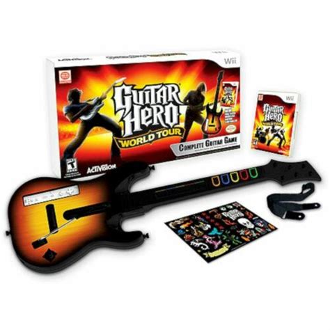 guitar hero wii u guitar